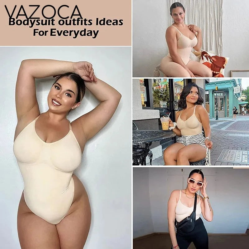 Low Back Shapewear Seamless Bodysuit