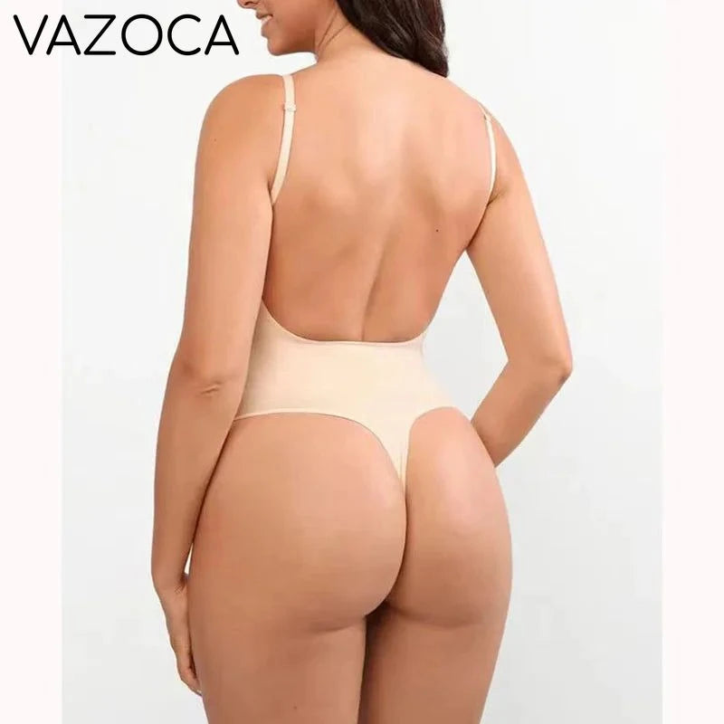 Low Back Shapewear Seamless Bodysuit
