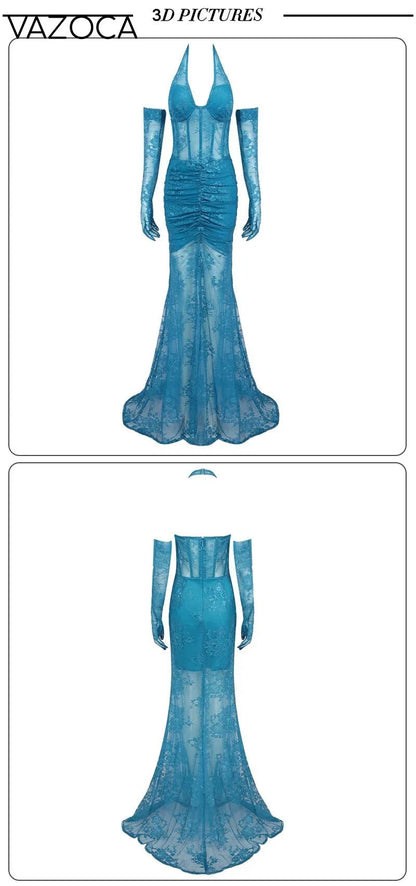 Luna Lace Maxi Dress