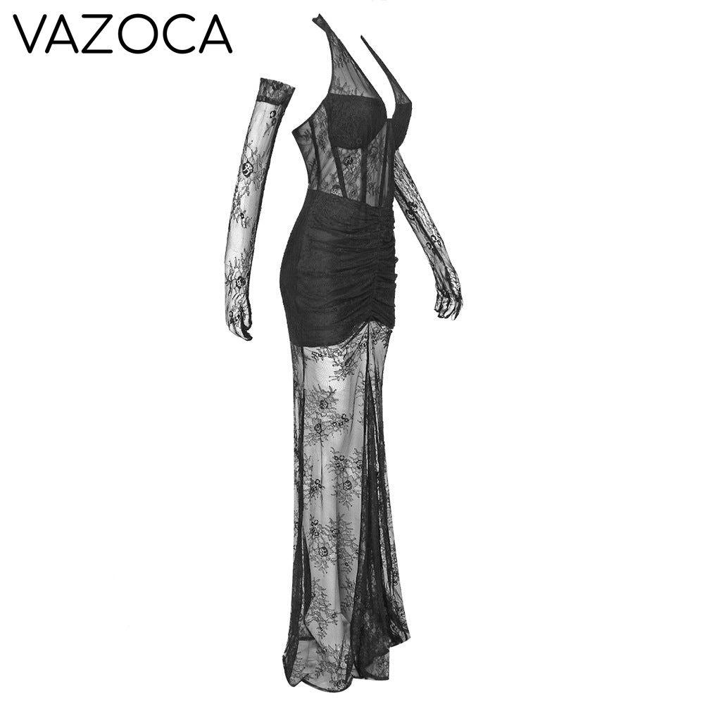 Luna Lace Maxi Dress
