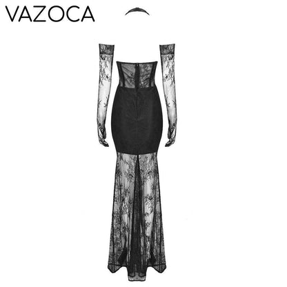 Luna Lace Maxi Dress