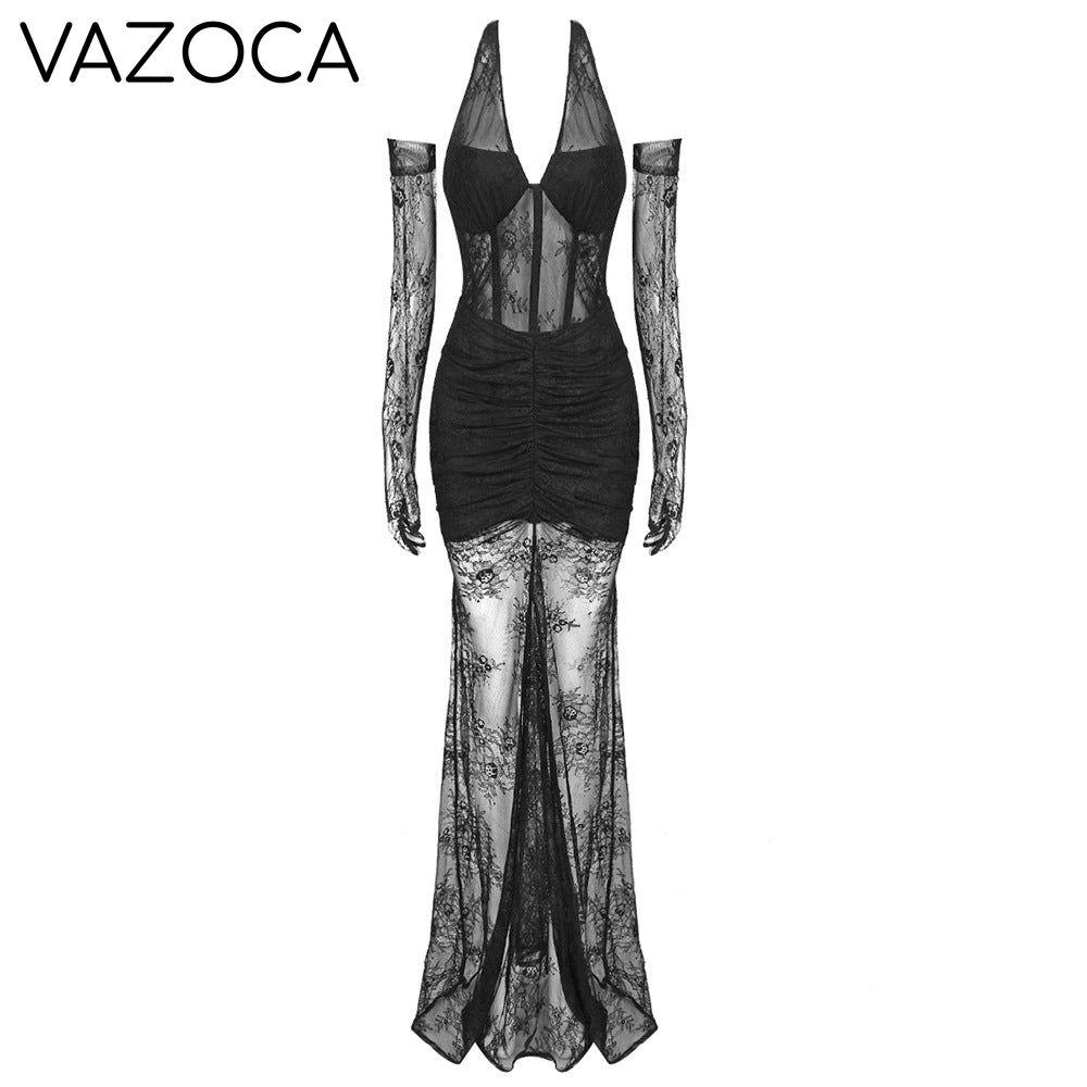 Luna Lace Maxi Dress