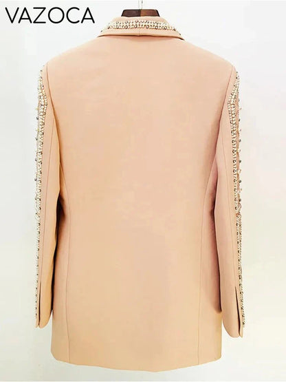 Luxurious Pearl Blazer/Dress