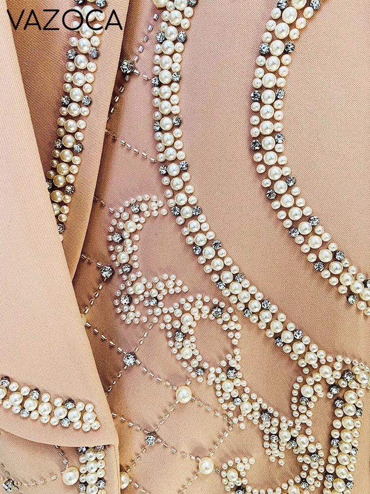 Luxurious Pearl Blazer/Dress