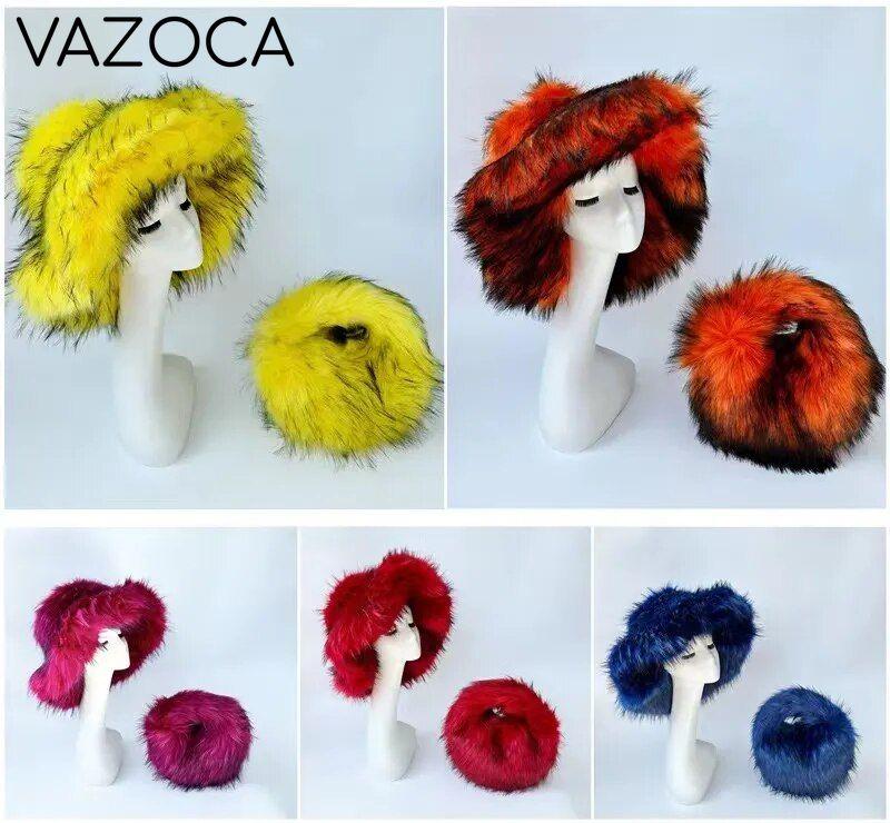 Luxury Fluffy Hat & Bag Set
