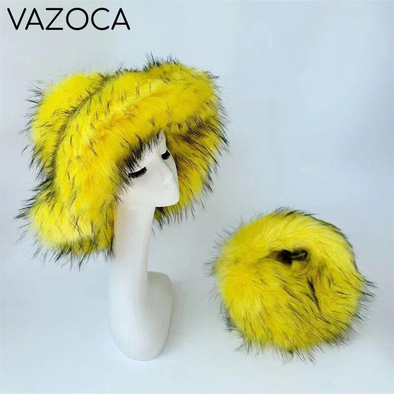 Luxury Fluffy Hat & Bag Set