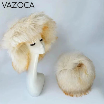 Luxury Fluffy Hat & Bag Set