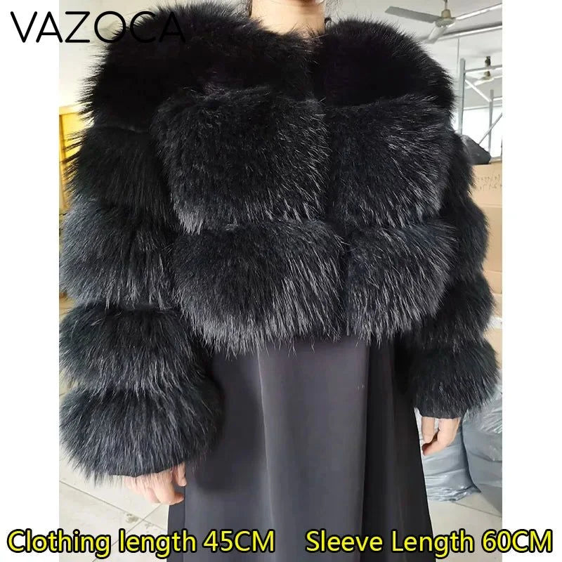 Luxury Furry Jacket black