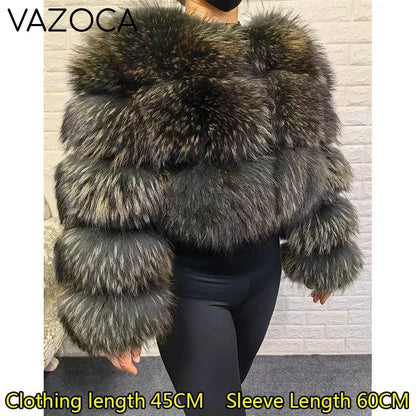 Luxury Furry Jacket Dark Green
