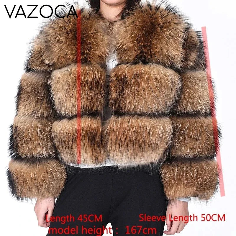 Luxury Furry Jacket sleeve50cm-1