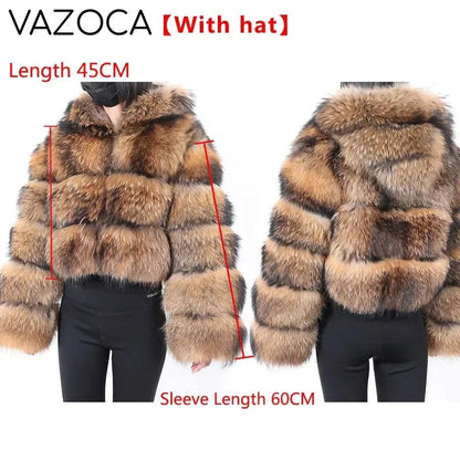 Luxury Furry Jacket sleeve 60cm-4