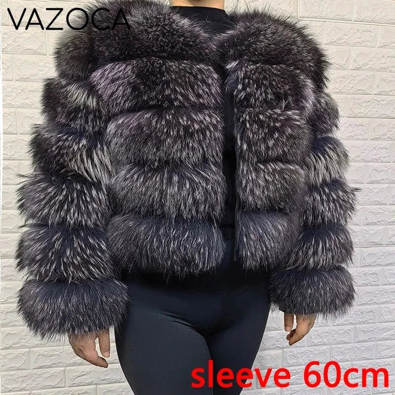 Luxury Furry Jacket sleeve 60cm-6