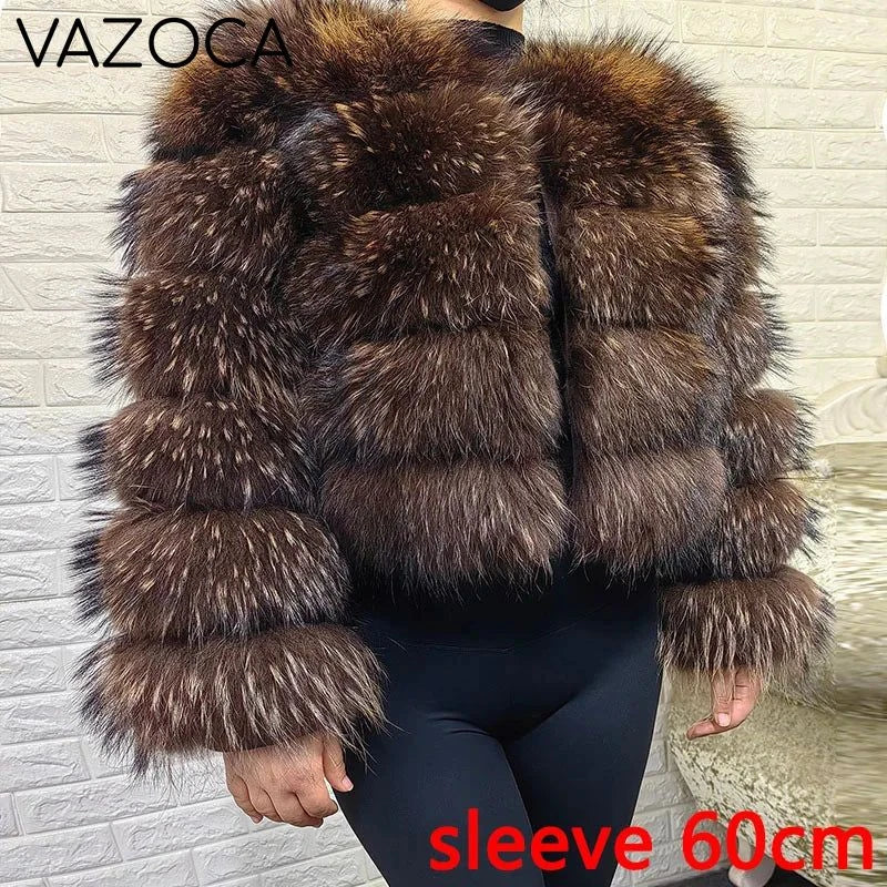Luxury Furry Jacket sleeve 60cm-10