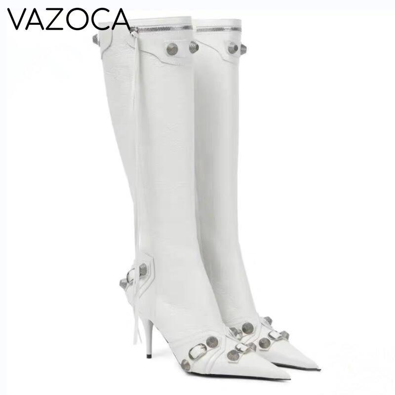 Luxury Pointed Toe Stiletto Boots