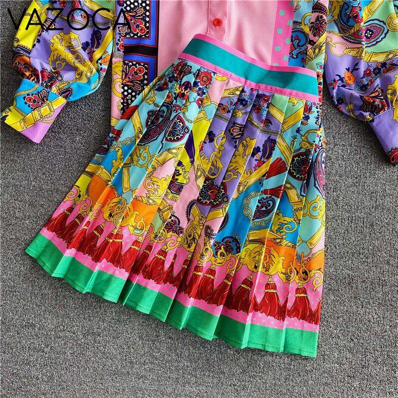 Luxury Vintage Skirt Set