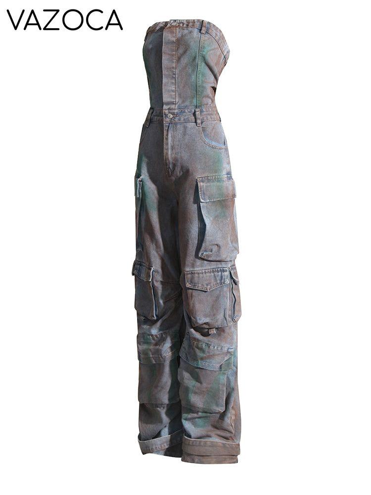 Malika Cargo Denim
