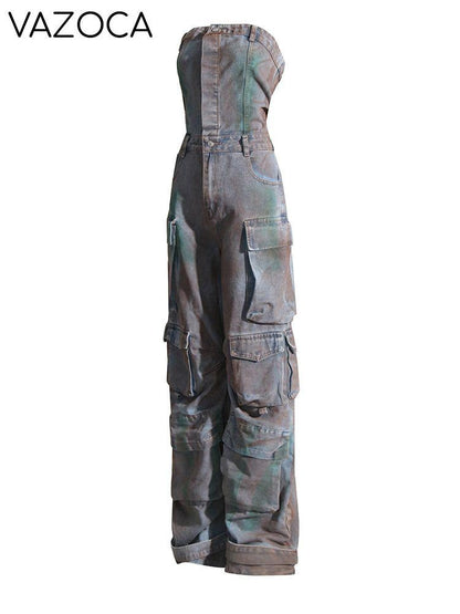Malika Cargo Denim