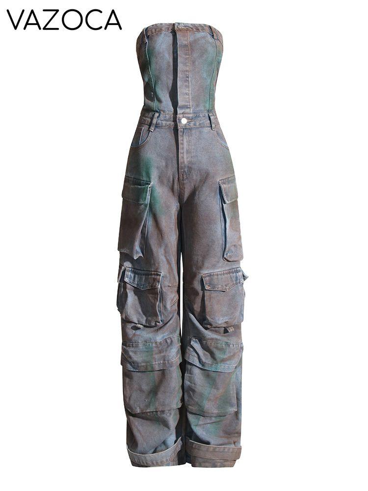 Malika Cargo Denim