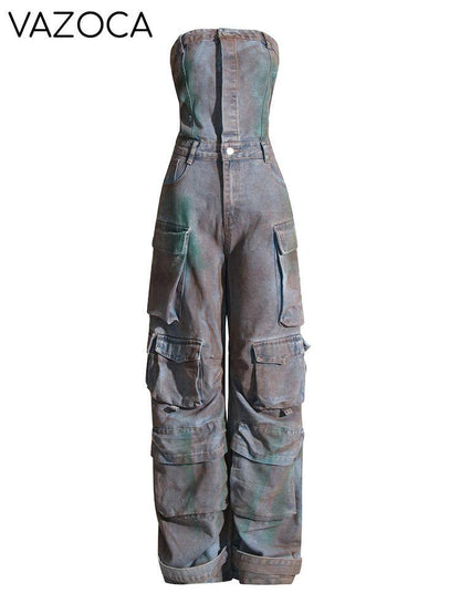 Malika Cargo Denim