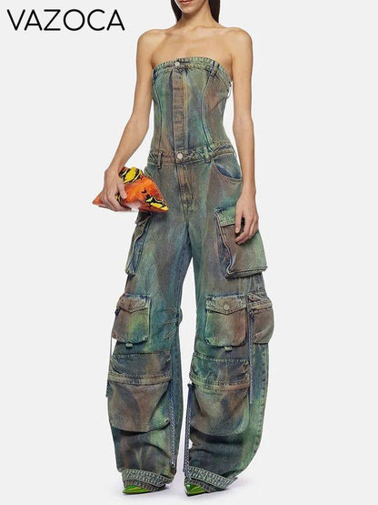 Malika Cargo Denim
