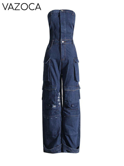 Malika Cargo Jumpsuit