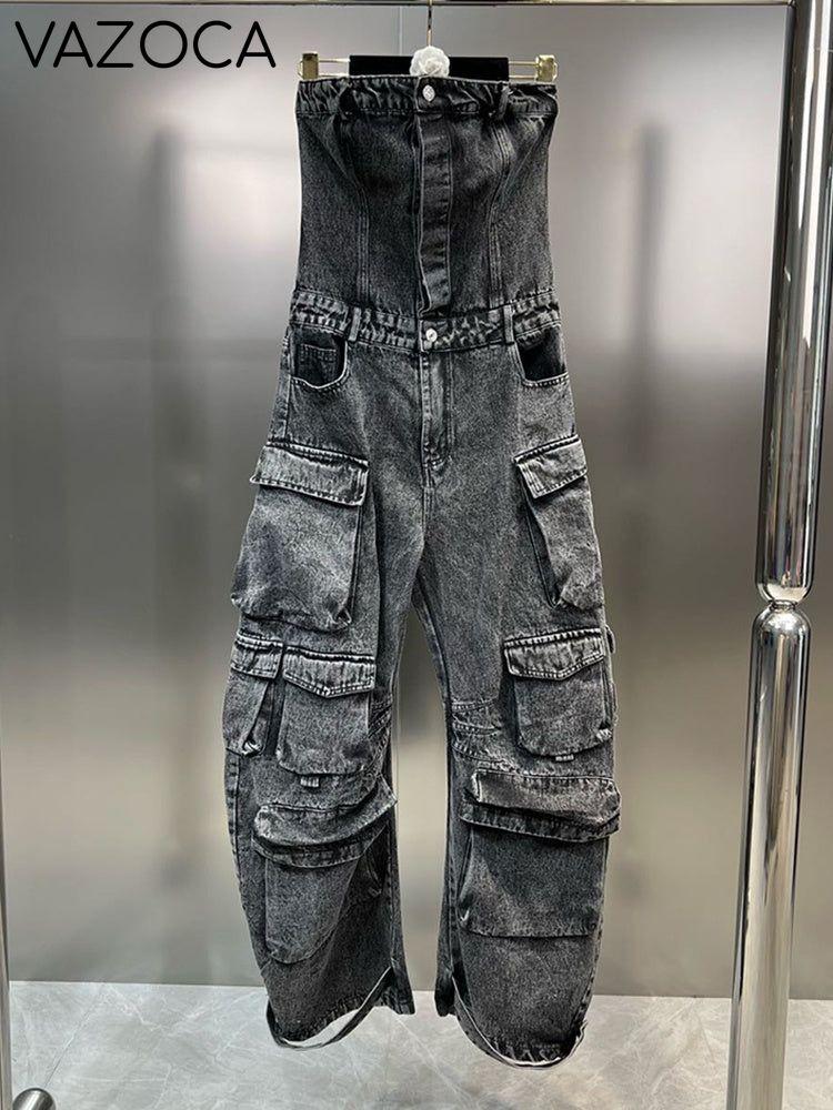 Malika Cargo Jumpsuit