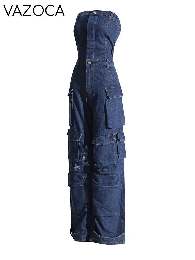 Malika Cargo Jumpsuit