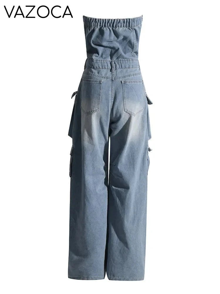 Malika Cargo Jumpsuit