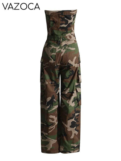 Malika Cargo Jumpsuit