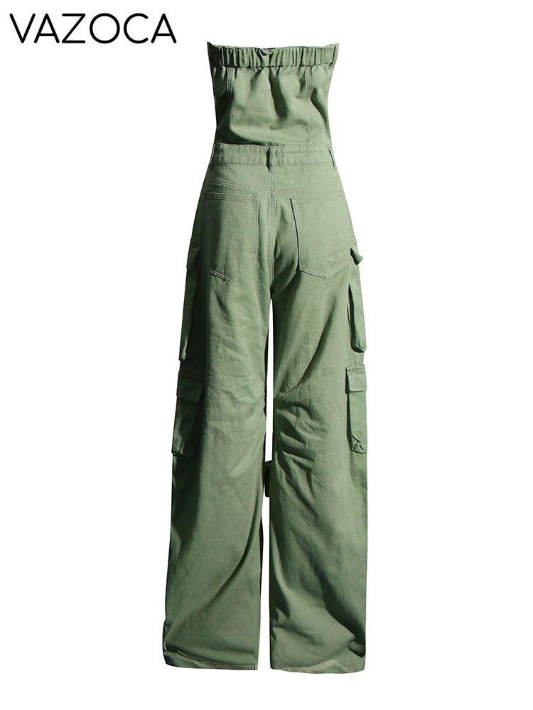 Malika Cargo Jumpsuit