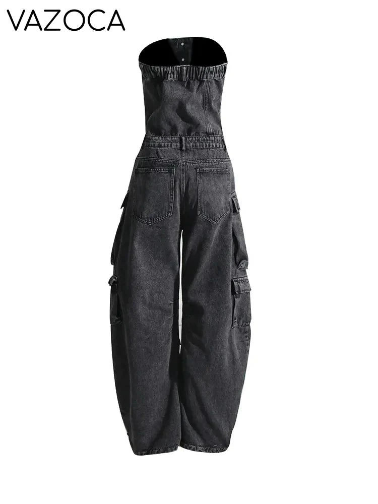 Malika Cargo Jumpsuit