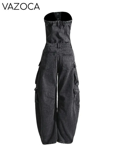 Malika Cargo Jumpsuit