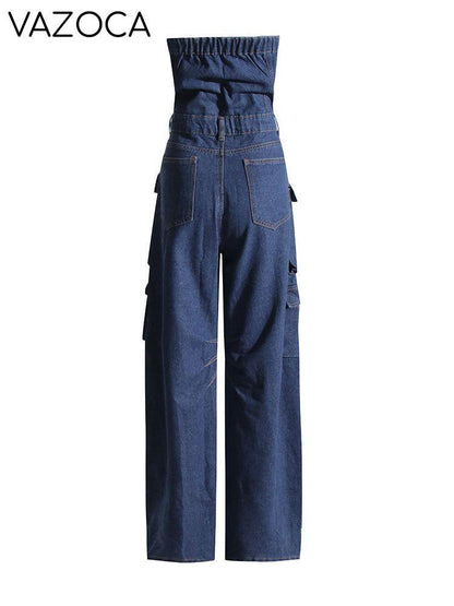Malika Cargo Jumpsuit