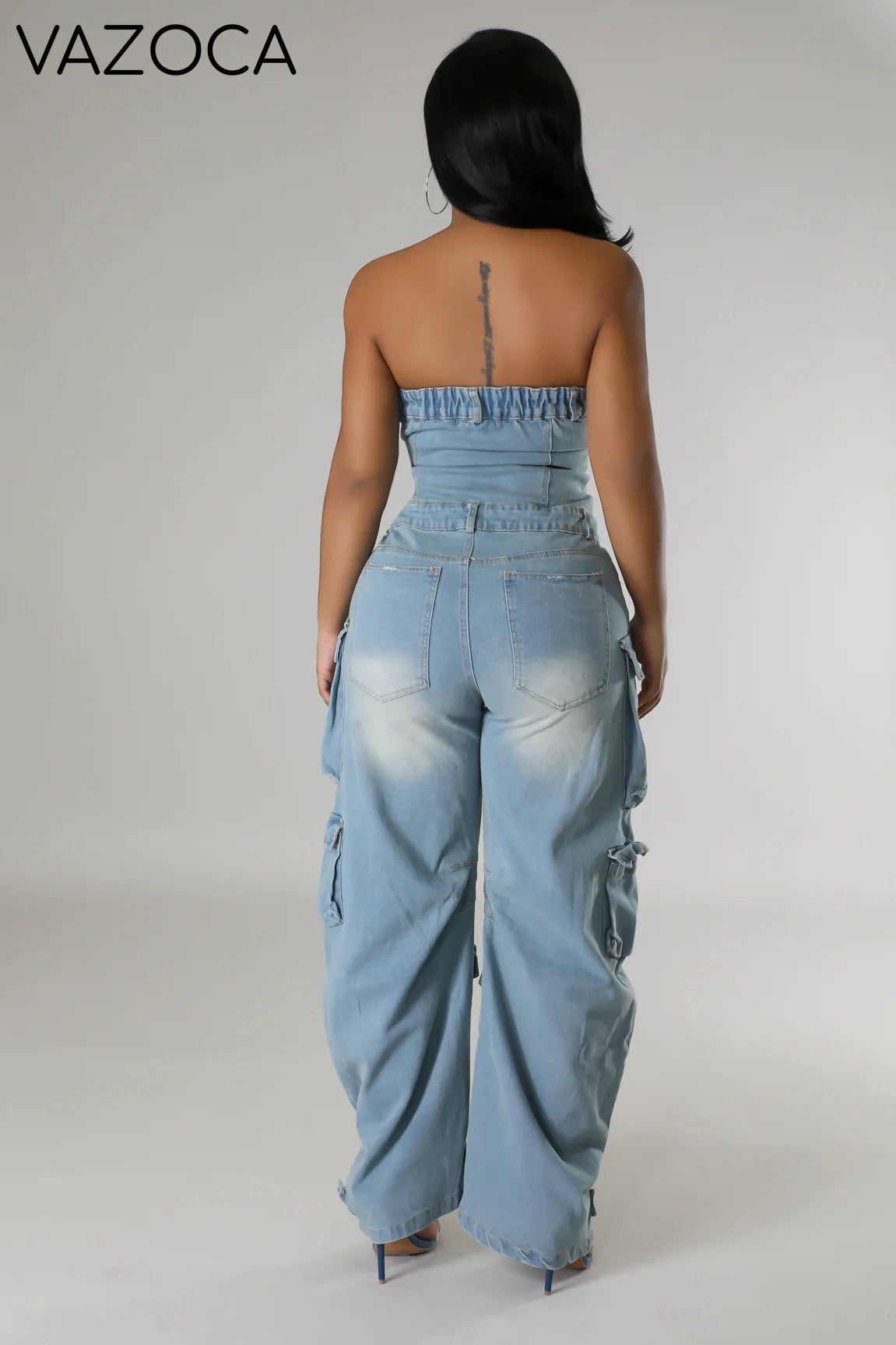Malika Cargo Jumpsuit