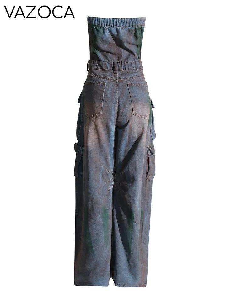 Malika Cargo Jumpsuit