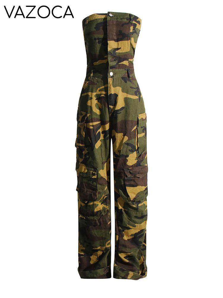 Malika Cargo Jumpsuit