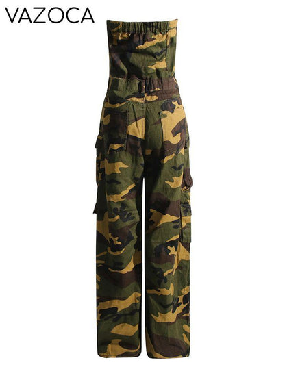 Malika Cargo Jumpsuit