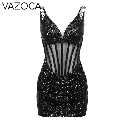 Marla Luxury Sequins Dress