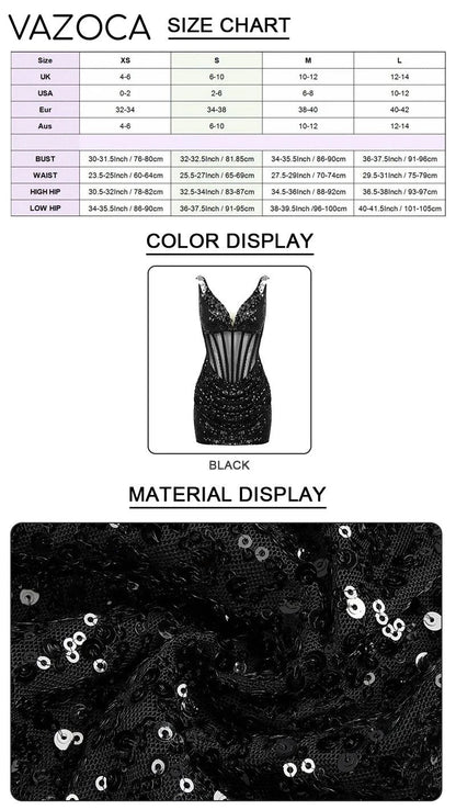 Marla Luxury Sequins Dress