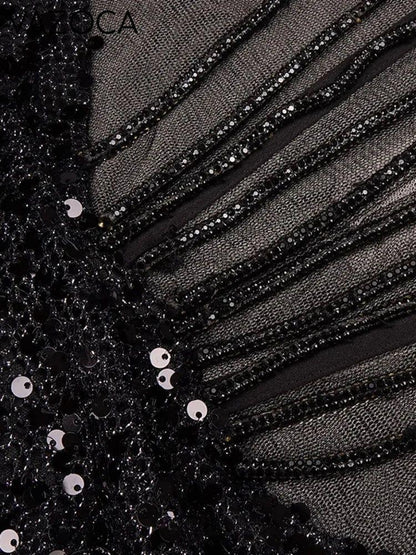 Masterpiece Sequins Mini Dress