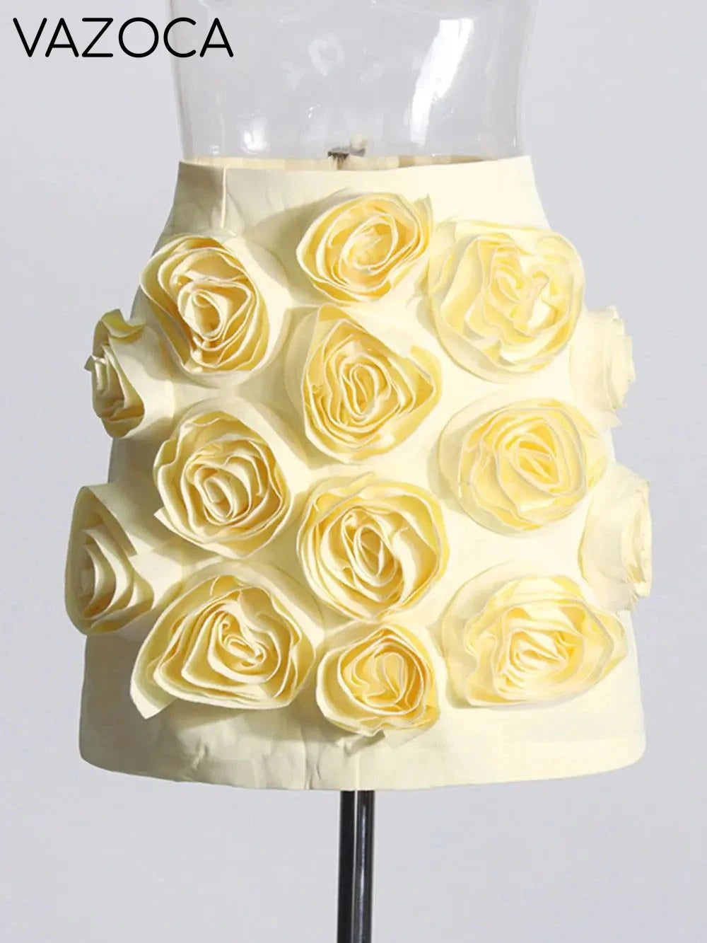 Mia's 3D Flower Skirt Set