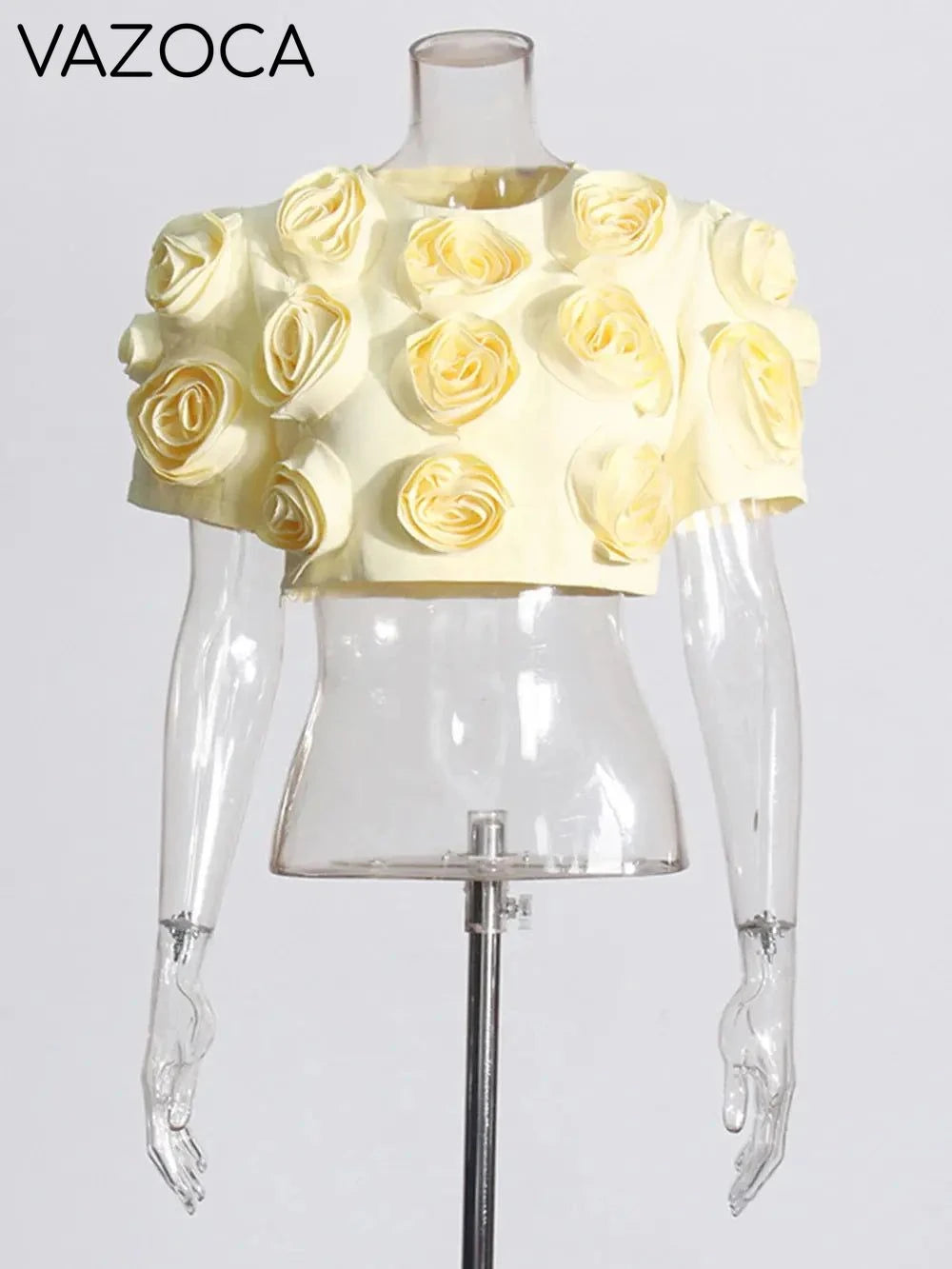 Mia's 3D Flower Skirt Set