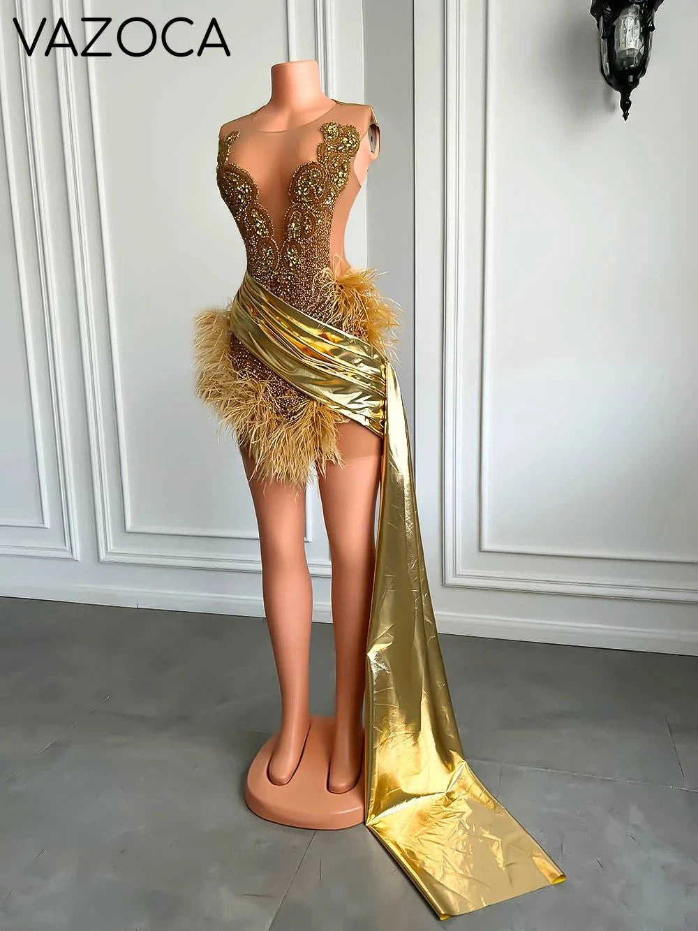 Miranda Feather Dress
