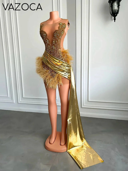 Miranda Feather Dress