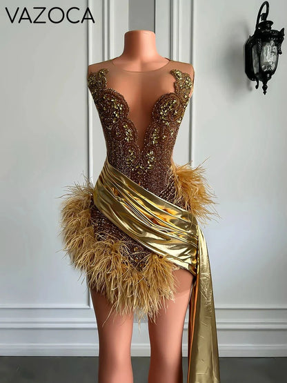 Miranda Feather Dress