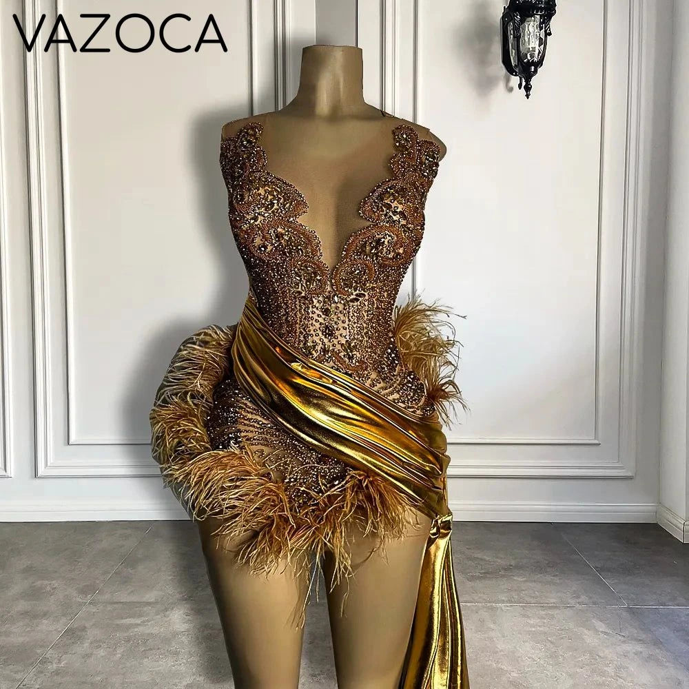 Miranda Feather Dress