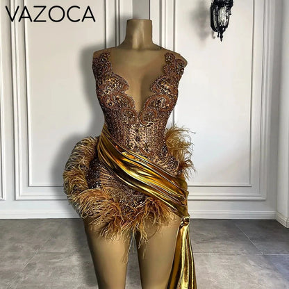 Miranda Feather Dress