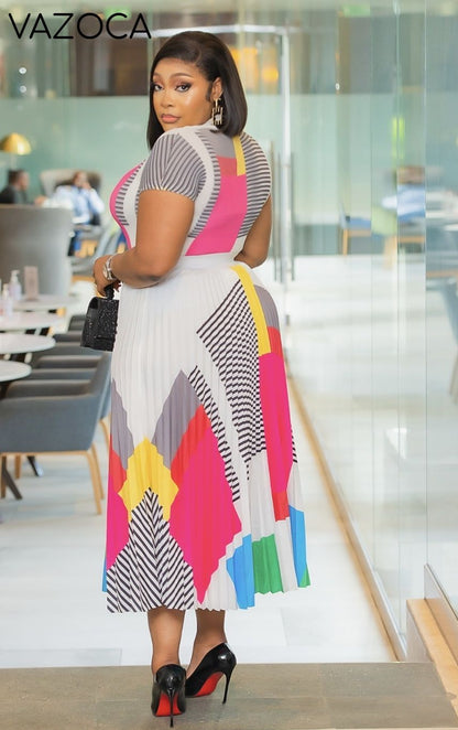 Miyake Pleated Skirt Set