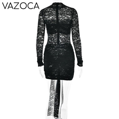 Monae Draped Ruched Dress