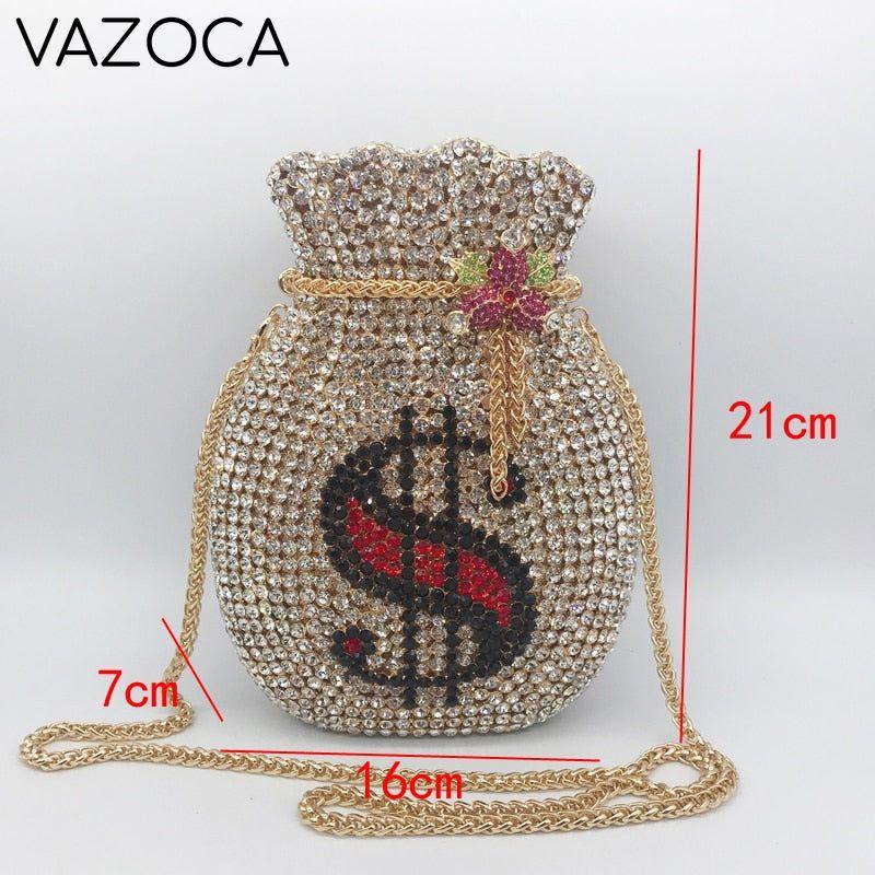 Money Luxury Diamond Bag